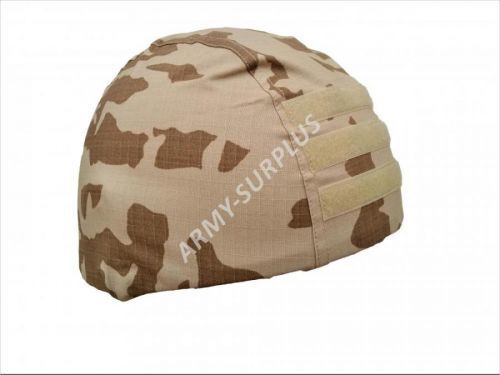 Povlak (potah) vz.95 s béžovým postiskem (pouštní) na přilbu (helmu) pro VP s BP Materiál: 50% bavlna, 50% polyester, ripstop