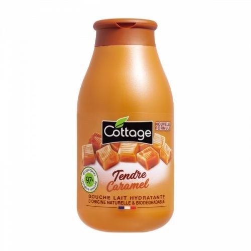 Cottage Moisturizing Shower Milk - Sweet Caramel sprchové mléko 97% přírodní  250 ml