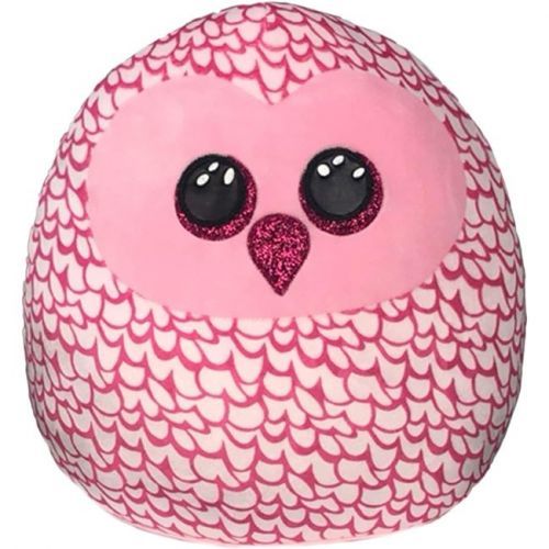 Ty Squish-a-Boos PINKY, 30 cm - pink owl (1)