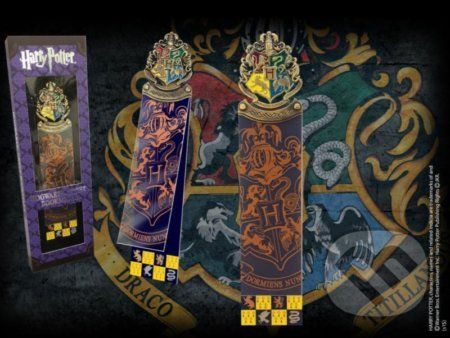 Harry Potter Knižní záložka - Bradavice - Noble Collection