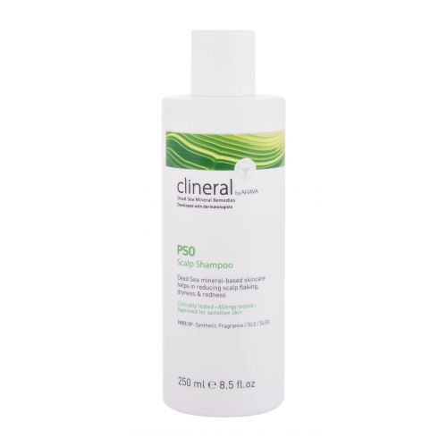 AHAVA Clineral PSO 250 ml zklidňující šampon pro citlivou pokožku hlavy se psoriázou unisex