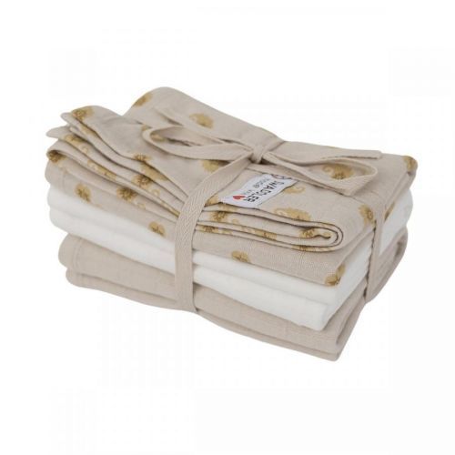 LODGER Plenky mušelínové Swaddler Flame Tribe 3balení 70 x 70 cm Birch
