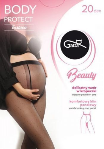 Gatta Body Protect 01 20 den Mama Punčochové kalhoty 4-L Nero