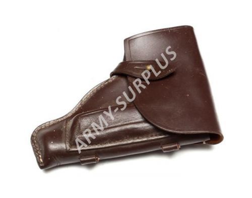 Pouzdro (sumka) PM63 na pistoli Makarov (CCCP, SSSR) Rusko kožené hnědé