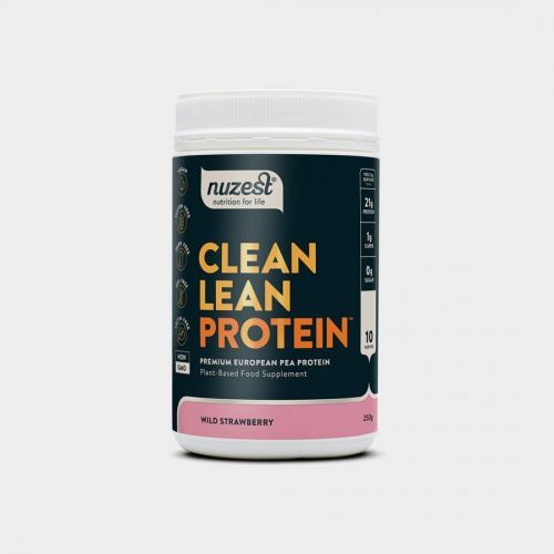 Clean Lean Protein – s příchutí jahoda 250g Nuzest