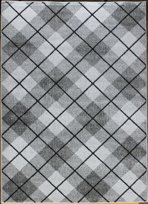 Berfin Dywany Kusový koberec Aspect 1724 Silver (Grey) - 120x180 cm Šedá