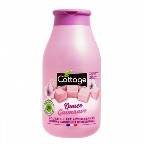 Cottage Moisturizing Shower Gel & Bath Milk - Sweet Marshmallow sprchový gel a mléko do koupele 97% přírodní  750 ml