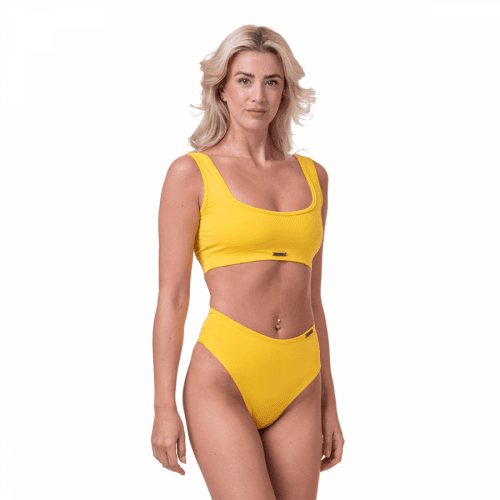 Miami Sporty Bikini vrchní díl yellow S - NEBBIA
