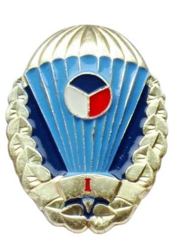 Odznak pro výsadkáře Armády České republiky zlatý I. stupně originál