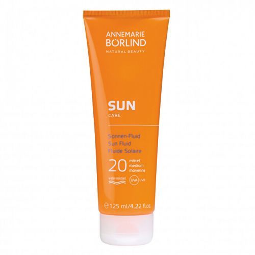 ANNEMARIE BORLIND Opalovací fluid proti slunečním alergiím SPF 20 Sun Care (Sun Fluid) 125 ml