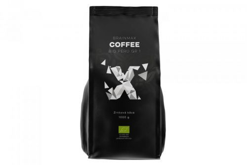 BrainMax Coffee - Káva Peru Grade 1 BIO, 1kg