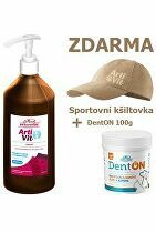 VITAR Veterinae ArtiVit Sirup1000ml+DentON100+kšilt b