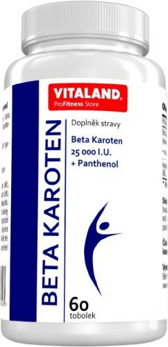 VITALAND Beta Karoten + Panthenol 60 tobolek