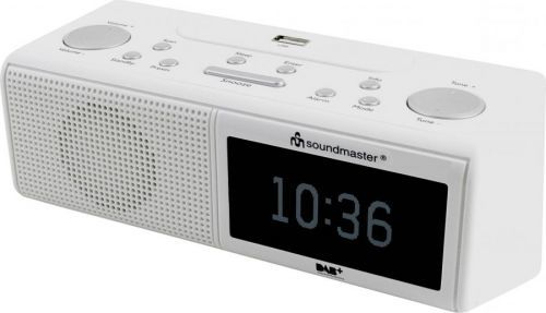 Radiobudík soundmaster UR8350WE, AUX, USB, bílá