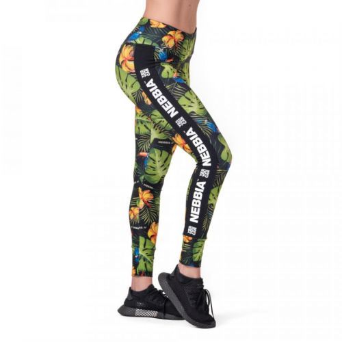 Nebbia High Waist Performance Leggings 567 Jungle Green - XS