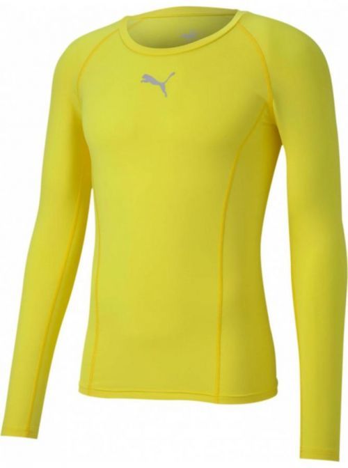 Pánské sportovní tričko Puma žluté (655920 46) M