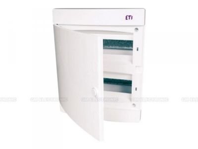 Rozvaděčová skříň ECM24PO bílá dvířka