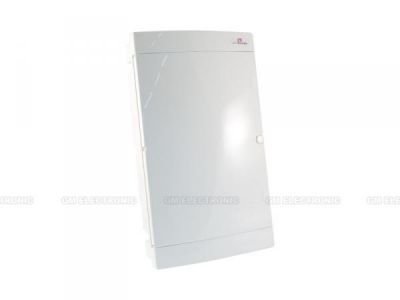 Rozvaděčová skříň ECM36PO bílá dvířka