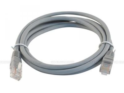 Patch kabel Datacom UTP RJ45-RJ45, 2 m šedá