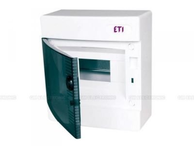 Rozvaděčová skříň ECT8PT průhledná dvířka