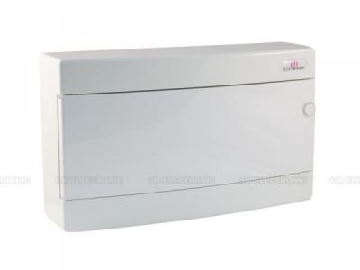 Rozvaděčová skříň ECT18PO bílá dvířka