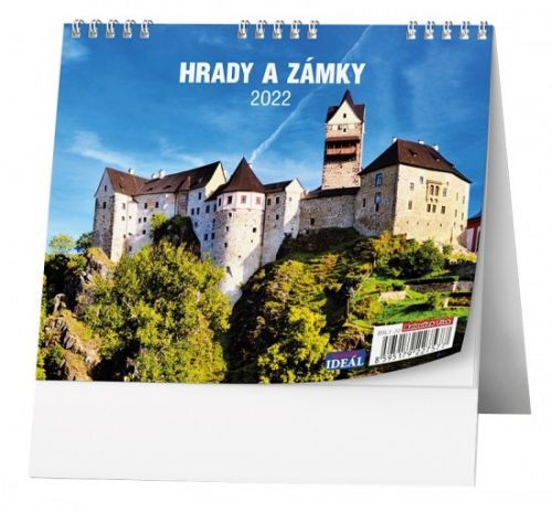 Baloušek Stolní kalendář - Ideál - Hrady a Zámky - BSL1-22