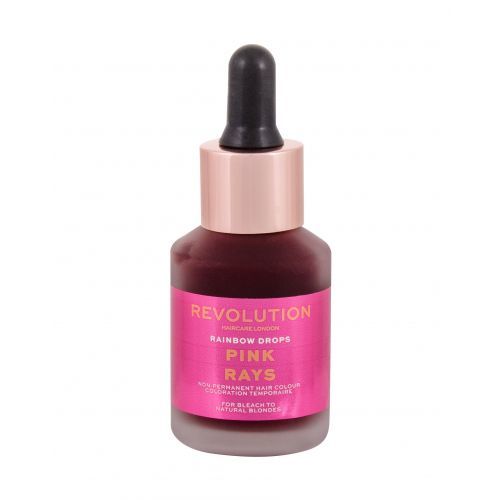 Revolution Haircare London Rainbow Drops 30 ml barva na vlasy pro ženy Pink Rays