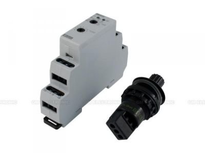 Časové relé multifunkční CRM-91HE/UNI+POTENCIOMETR