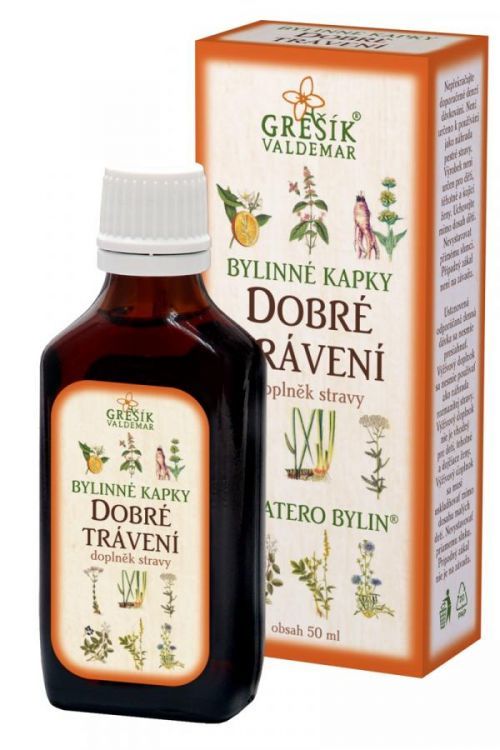 Grešík Dobré trávení bylinné kapky 50 ml