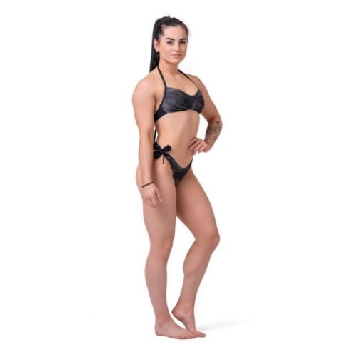 Nebbia Earth Powered bikini - vrchní díl 556 volcanic black M