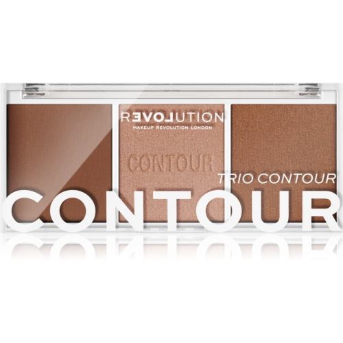 Revolution Relove Colour Play konturovací paletka odstín Baked Sugar 6 g