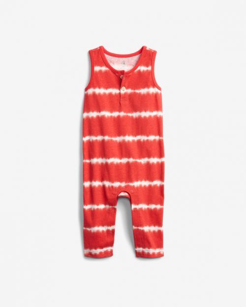 GAP Overal bez rukávů Stripes dívka 3-6m