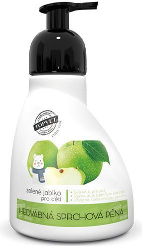 Perlé Cosmetic Sprchová pěna - zelené jablko - vhodné pro děti 300ml