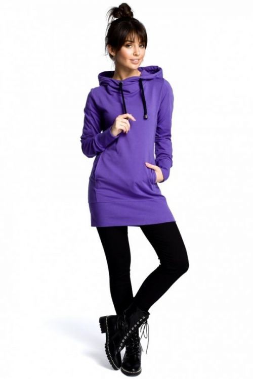 Dámská mikina B072 - BEwear - L - tmavě fialová
