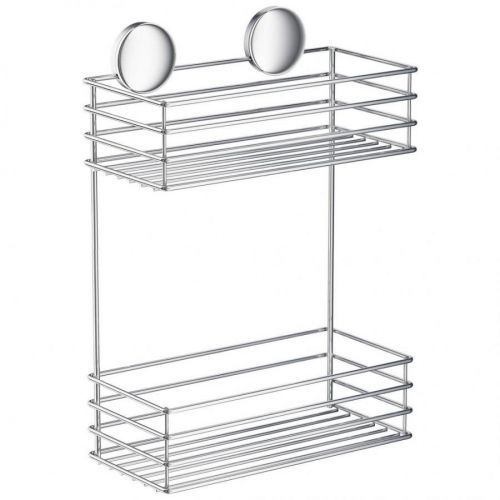 SPRCHOVÝ KOŠ, 25/27/12 cm - barvy chromu