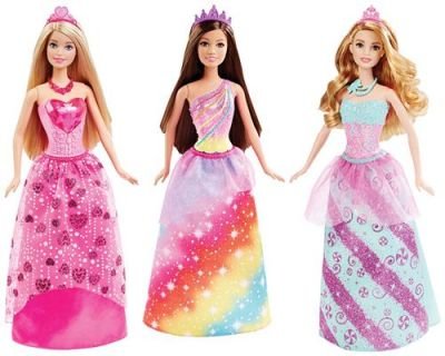 Barbie PRINCEZNA, více druhů