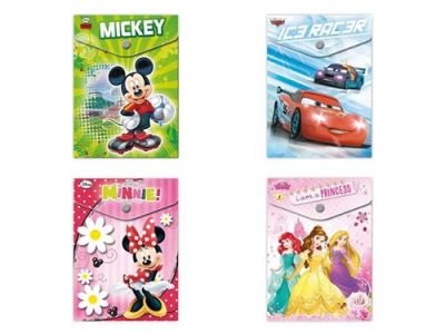 Plastová obálka s drukem A6 potisk Disney
