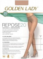 Punčochové kalhoty Repose 20 den - Golden Lady - 3-M - hnědá