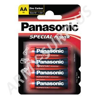 Baterie Panasonic AA 1,5V  R6R tužkové