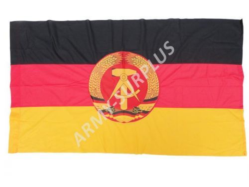 Vlajka DDR NDR originál nová 60 x 100 cm na trabanta,warburga atd.
