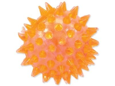 Hračka DOG FANTASY míček pískací oranžový 5 cm