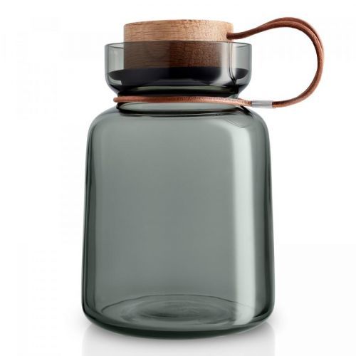 Eva Solo Dóza na potraviny z kouřového skla Silhouette 1 l