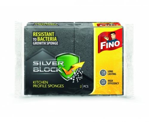 FINO Silver houbička profilovaná  2 ks