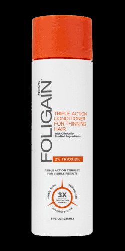 Foligain Triple Action kondicionér proti padání vlasů s 2% trioxidilem pro muže, 236ml