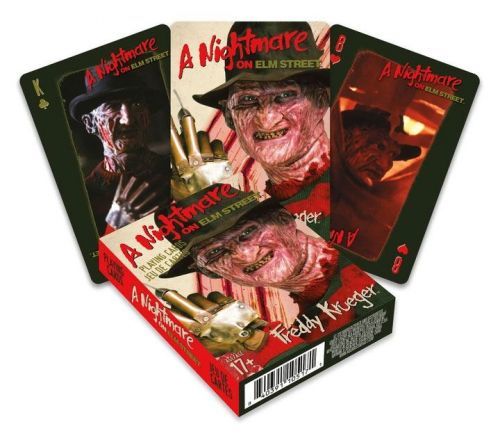 Aquarius | Nightmare on Elm Street - hrací karty Freddy