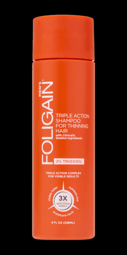 Foligain Triple Action šampon proti padání vlasů s 2% trioxidilem pro muže, 236ml