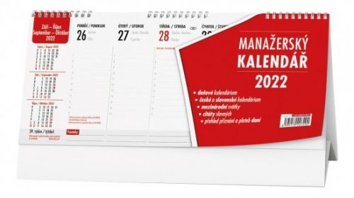 Baloušek Stolní kalendář - Manažerský - Daně - BSN1-22