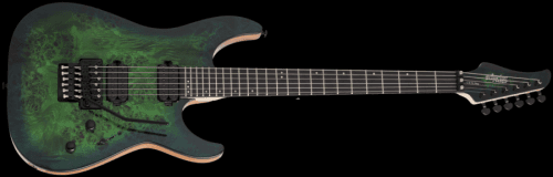 Schecter C-6 PRO FR Aqua Burst