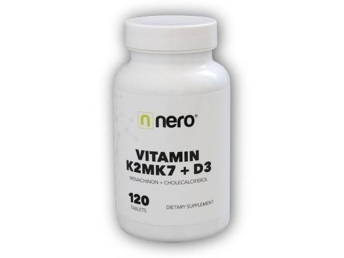 NeroDrinks Vitamin K2MK7+D3 120 kapslí