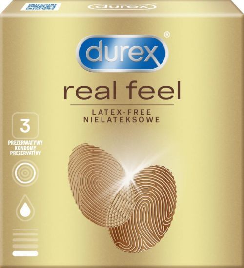 Durex Real Feel Kondomy 3ks